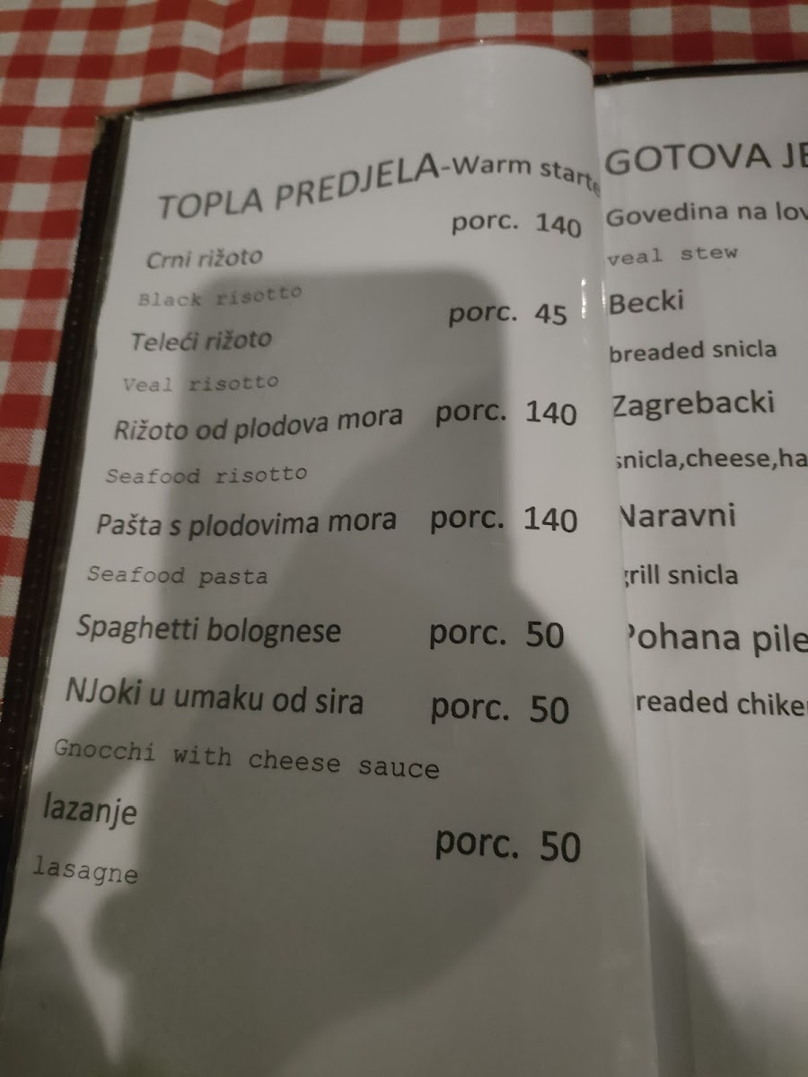 Menu Konoba Vila Velebita-10